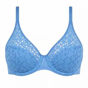 Chantelle Sky Blue Lace Bra